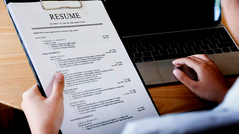 Resume being reviewed by hiring manager.