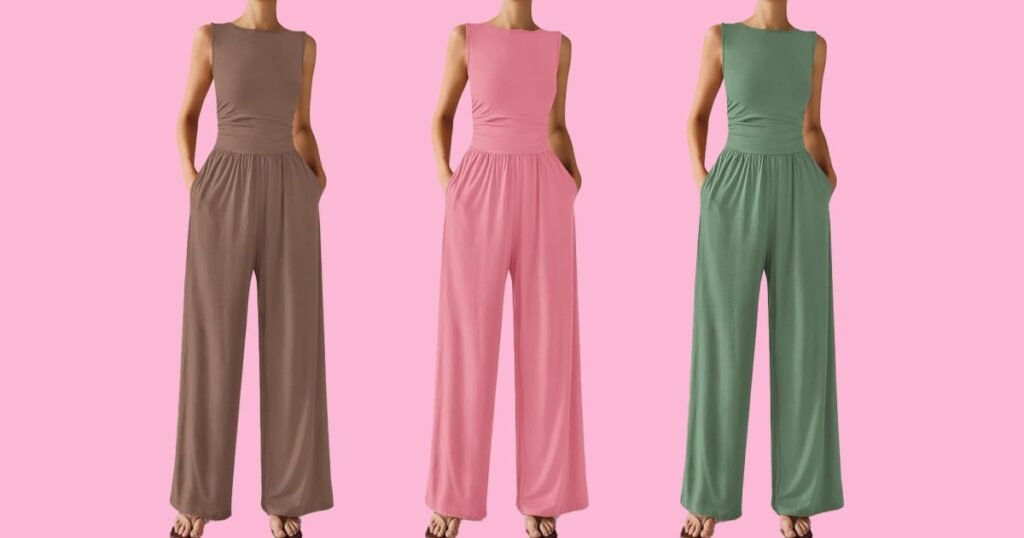This ‘Very Slimming and Elongating’ Fall Jumpsuit Is the Elevated, Cool Mom Dress Swap