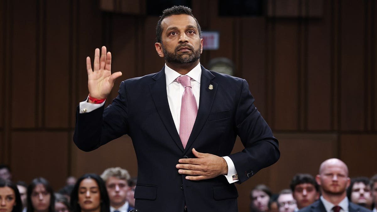 Federal Bureau of Investigation (FBI) Director Kash Patel is sworn in to testify during a Senate Judiciary Committee hearing in the Hart Senate Office Building on September 15, 2026 in Washington, DC. The committee held the oversight hearing to examine the Federal Bureau of Investigation.
