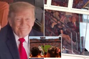 Trump met with roaring cheers at Tennessee-Texas college football game Trump met with roaring cheers at Tennessee-Texas college football game