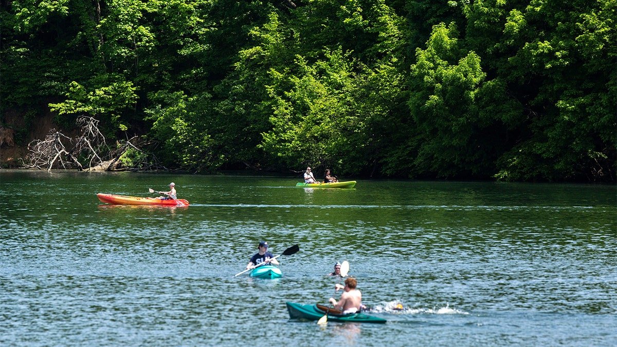 Lake MacBride State Park in Iowa