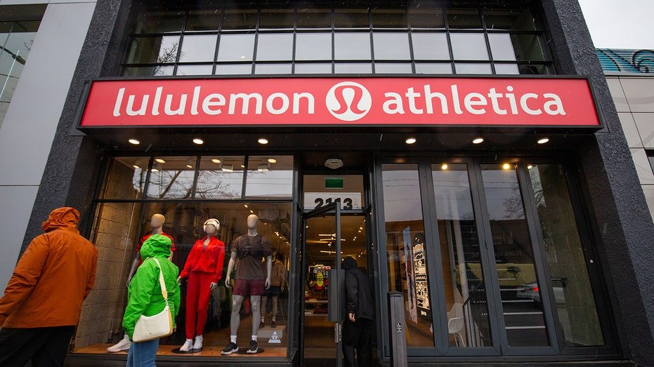 A Lululemon store