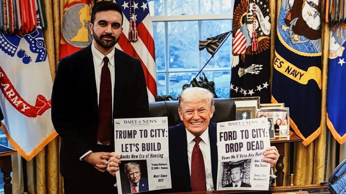 Mayor Mamdani meets with President Trump in the White House