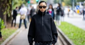 PSA: Mockneck Sweatshirts Are the Fall 2026 Cool-Girl Upgrade to Frumpy Hoodies — Our Picks Start at 