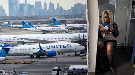 United flight attendant makes quick save, catching baby that was about to fall from ‘exhausted’ mom’s lap United flight attendant makes quick save, catching baby that was about to fall from ‘exhausted’ mom’s lap