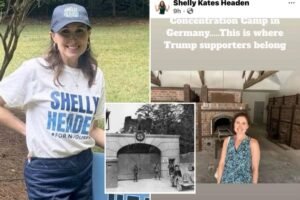Dems abandon candidate who said MAGA is ‘more destructive’ than Nazis — but she’s stuck on ballot Dems abandon candidate who said MAGA is ‘more destructive’ than Nazis — but she’s stuck on ballot