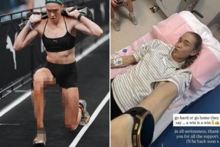 Diarrhea-soaked Hyrox athlete divides internet over whether she should have quit