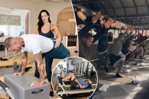 Exclusive | Guys are joining men-only Pilates classes — but those thinking it’s an easy workout ‘get humbled really quickly’