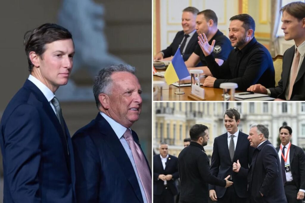 Kushner, Witkoff ‘really feel good’ about Ukraine-Russia peace push after Zelensky huddle Kushner, Witkoff ‘really feel good’ about Ukraine-Russia peace push after Zelensky huddle