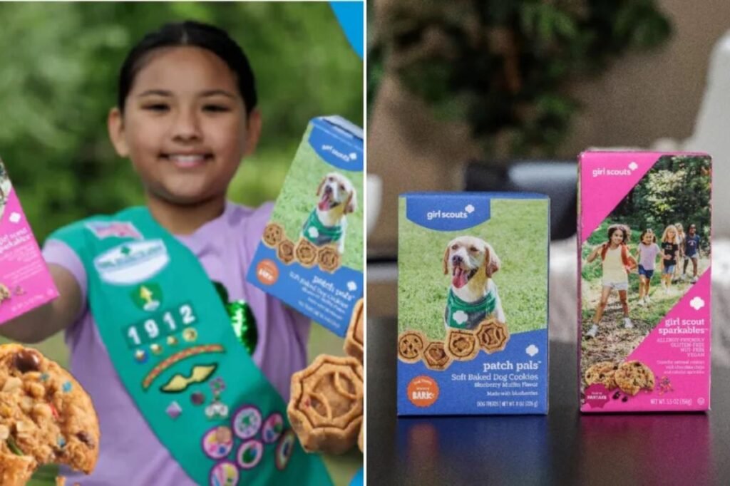 Girl Scouts USA debuts first dog cookies that taste just like breakfast with their humans Girl Scouts USA debuts first dog cookies that taste just like breakfast with their humans