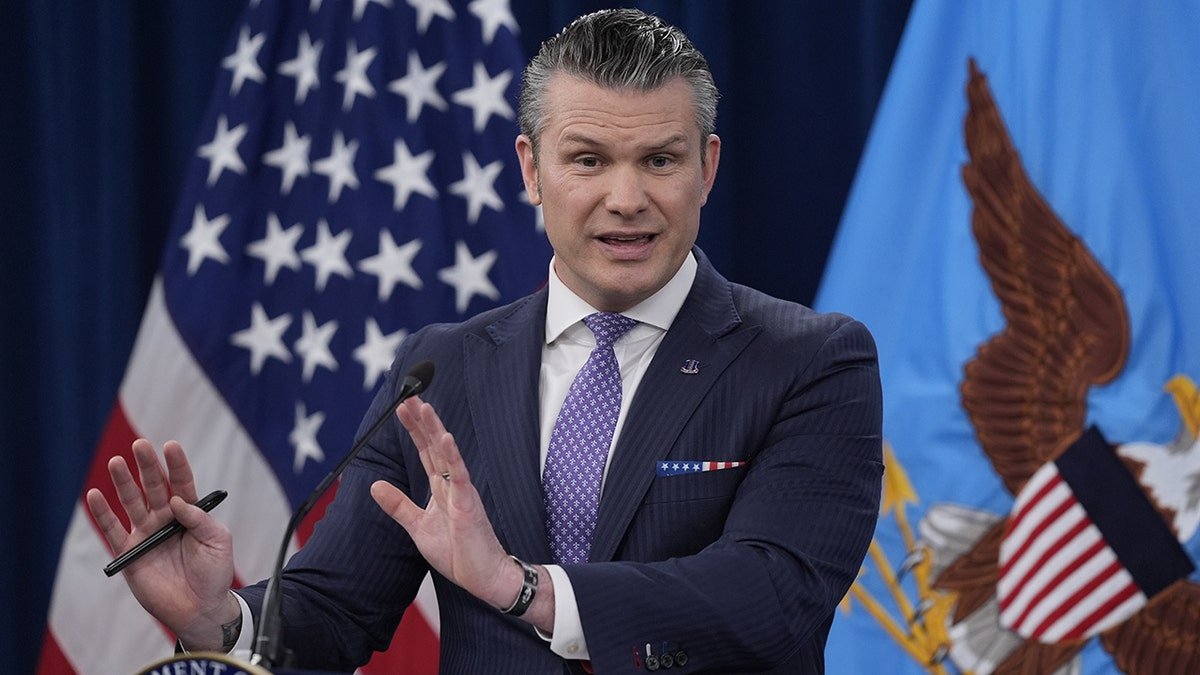 War Secretary Pete Hegseth