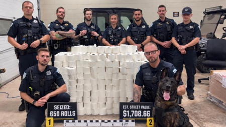 Cops flush homecoming prank plans after seizing 650 toilet paper rolls in ‘Operation Clean Sweep’ Cops flush homecoming prank plans after seizing 650 toilet paper rolls in ‘Operation Clean Sweep’