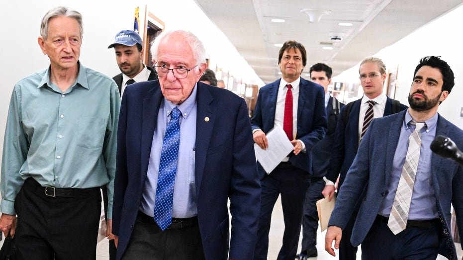 Max Tegmark and Bernie Sanders