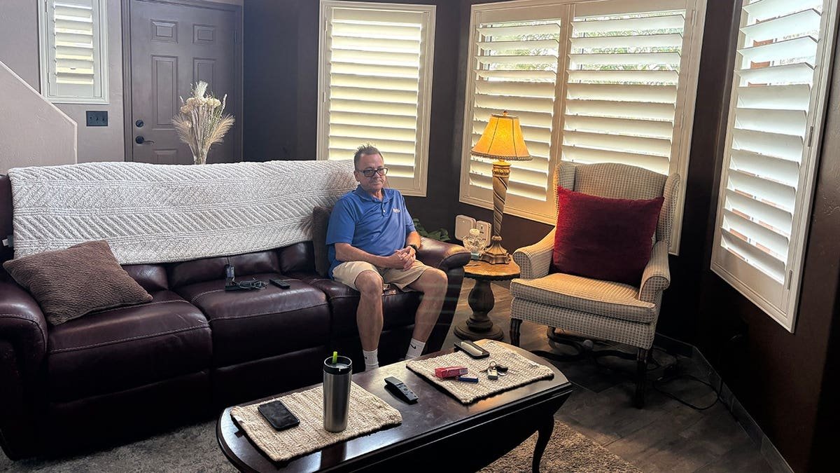 Toby Newton at home