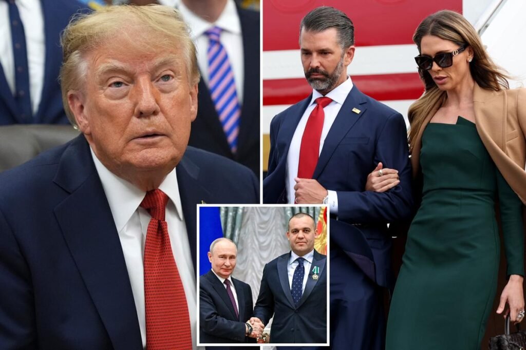Trump claims Don Jr. paid back Russian oligarch who spent hundreds of thousands on his wedding Trump claims Don Jr. paid back Russian oligarch who spent hundreds of thousands on his wedding
