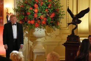 Trump gifts Xi a bald eagle sculpture — invites him to tour new ballroom — at White House state dinner Trump gifts Xi a bald eagle sculpture — invites him to tour new ballroom — at White House state dinner