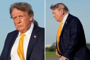 President Trump debuts new brown hairdo — and people are shocked President Trump debuts new brown hairdo — and people are shocked