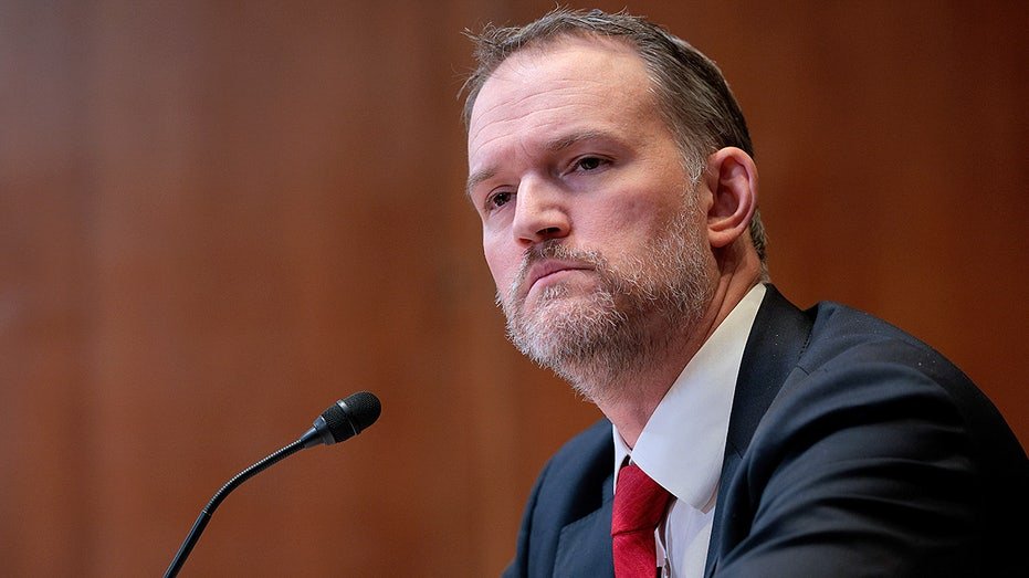 U.S. Trade Representative Jamieson Greer testifies on Capitol Hill.
