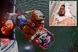 Fisherman trapped under massive boulder managed to get Siri to call 911: ‘It’s a miracle’