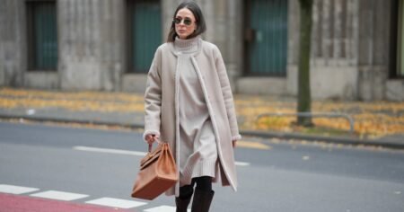 17 Loose and Slimming Fall Sweater Dresses That Style Flawlessly With Boots, Loafers and More