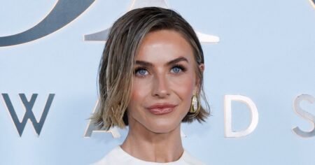 Julianne Hough Wore the Chic Denim Style That Totally Flatters Petites, Thanks to This 1 Detail Julianne Hough Wore the Chic Denim Style That Totally Flatters Petites, Thanks to This 1 Detail